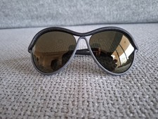 PQ By RON ARAD Sunglasses AVIATOR Model B814 (BG1) Black & Gray Gray LNS 55-15