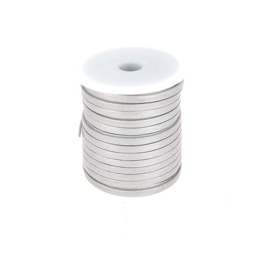 Lacet cuir pigmenté - plat,