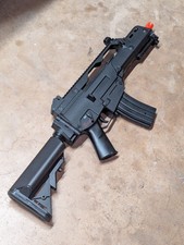 JG Jing Gong G36C With M4 Mag Stock Adapters AEG Airsoft Gun High Cap Magazine