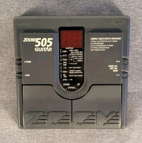 Zoom 505 compact multi effects - zoom,