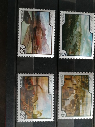 Timbres pologne neufs - neufs, tableaux