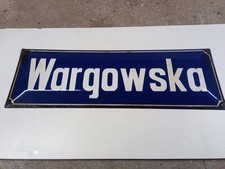 Ancienne plaque émaillée