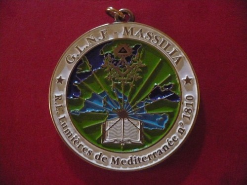 Médaille maçonnique franc - médaille, maçonnique-franc