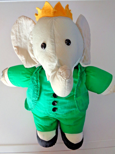 Cai1 peluche ideal babar - ,