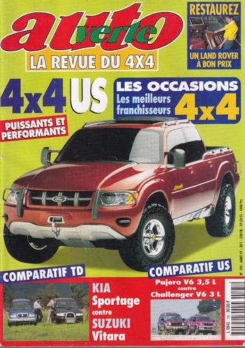 Auto verte 195 4x4 kia - 4x4,