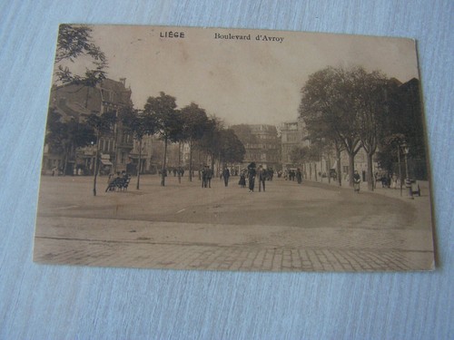 Carte postale liege boulevard - ,