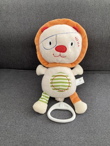 Doudou lion musical oxybul - doudou,