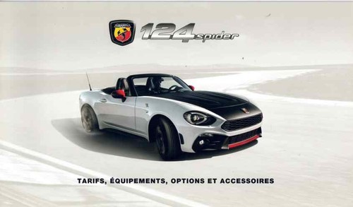 Catalogue brochure abarth 124 - catalogue,