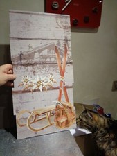 Joli Tableau Luge Ski et Sac