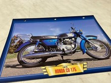 Honda CD175 1970 175 CD fiche