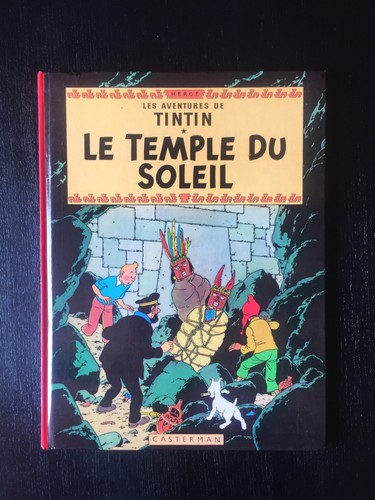 Tintin temple soleil - tintin,