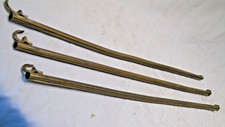 3 tiges laiton pour suspension lustre ancien