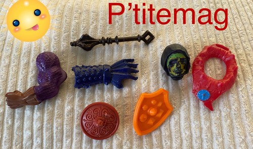 Lot accessoires motu abimés - lot,