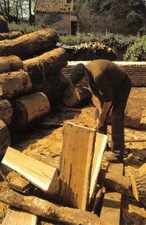 Scenes from Rural Life - Splitter of Douelles in Cravencère 