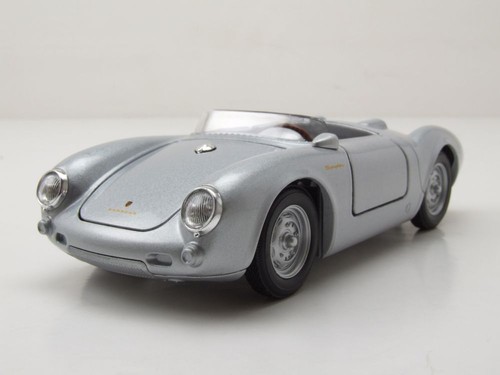 Porsche 550 spyder - porsche, argent