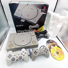 Sony PS1 PlayStation 1 Console SCPH-3500 Boxed With Manual 6 Games Japanese Rare