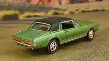 1st Gen 1967–1970 Mercury Cougar 5.0L V8 Luxury Sport Coupe 1/64 Scale Ltd Edt G