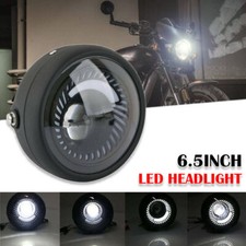 Moto Feux Avant 6500K LED Phare DRL Headlight Pour Harley pour Honda pour Yamaha