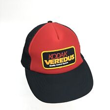 Vintage 80s Kodak Veredus Quality Control Snapback Hat Adjustable Adult Cap Film