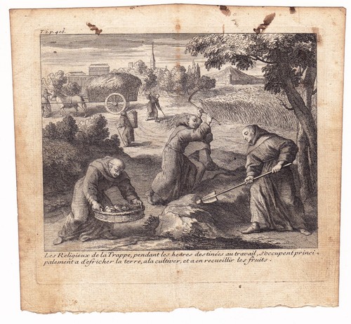 Moine monastère trappiste - moine,