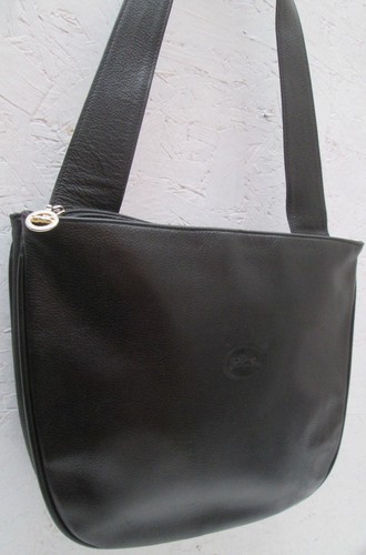 Sac main noir longchamp - -sac, à
