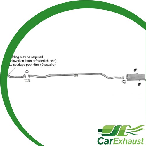 Ligne pot échappement pour - d'échappement,