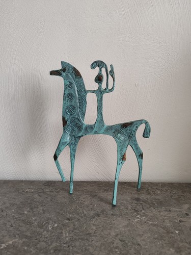 Sculpture statue cheval - cheval, en