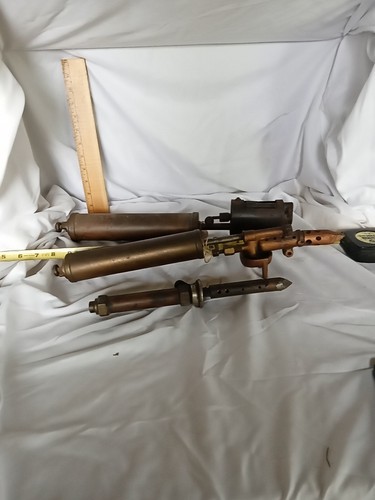Antique vintage blow torch - antique/vintage, &