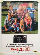 Nikon L35 Camera Poster Automatic Image Box