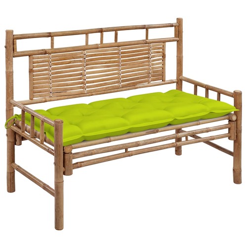 Banc jardin avec coussin - banc,