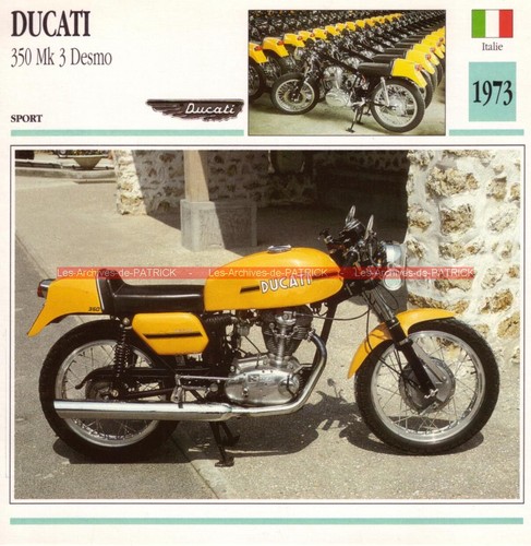 Ducati 350 desmo mk3 - ducati,