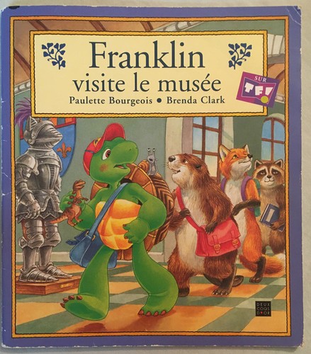 Livre enfant franklin visite - livre,