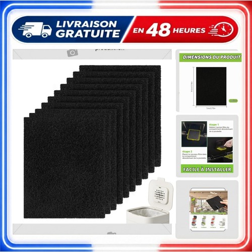 Filtres charbon actif - 10,