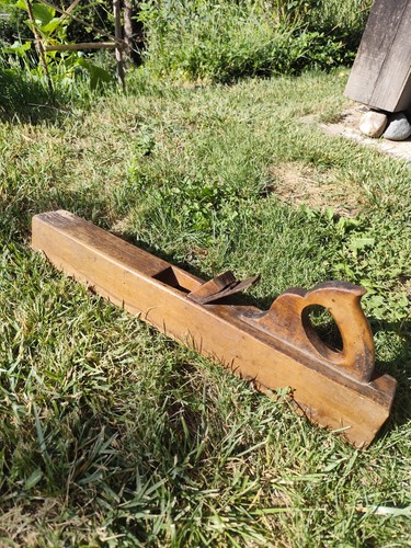 Ancienne varlope menuisier - , 57