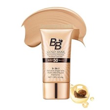 BB Crème Teintée SPF 50, Soin Visage Unifiant avec Protection UV Élevée,CC Cr...