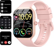 Montre Connectée Appel Bluetooth 1.96"HD 100+ Modes Sport Etanche Cardio Sommeil