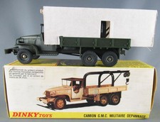 Dinky Toys France 808 Military Truck G.M.C. Troubleshooting Khaki New Box 1
