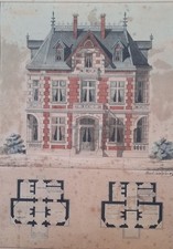 Dessin D'architecte 19ème