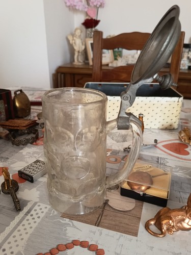 Chope verre transparent - verre,