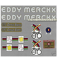 Eddy Merckx Corsa Extra full set of decals vintage
