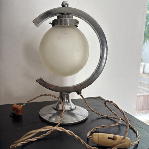 Lampe art déco moderniste en - lampe,
