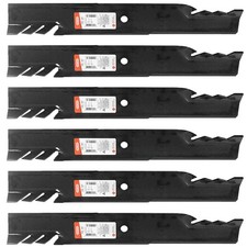 6PK Oregon G5 Mulching Blades for 61" Scag 481708 481712 482879 48111 48304