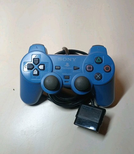 Manette dualshock bleue - manette,