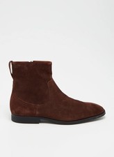 boots nubuck marron Clarks modèle Gilman Zip taille 43