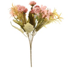 Composition Artificielle Bouquet De Mariée Fausses Têtes Fleurs