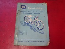 manuel moto ERSATZTEILISTE NSU QUICKLY 1956  MOTORRAD