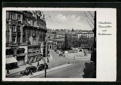 Carte postale wiesbaden - carte,