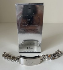 100%AUTHENTIC  DIOR GOURMETTE Silver Vintage Lipgloss BRACELET WITH BOX 2000s