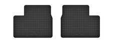 Tapis arrière en caoutchouc Noir pour: Lexus CT 200H 2010-2020 Set 2 pcs