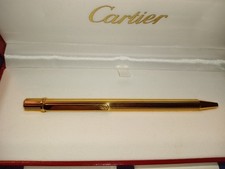 Cartier 18k Gold Plated Trinity Pen ST150090 STYLO BILLE MUST II
